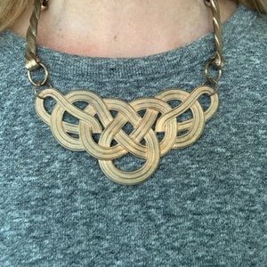 Golden Metal Necklace